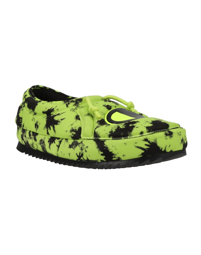 Pantuflas Champion Hombre - University Galaxy ( Verde/Negras ) 4172695-FT